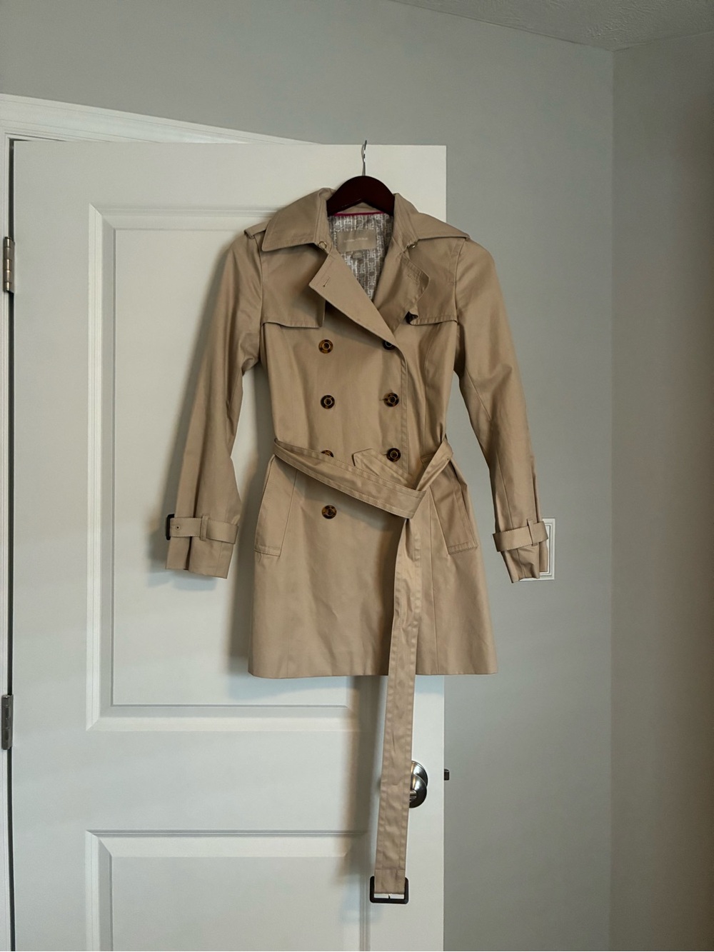 Banana Republic Tan Trench Coat